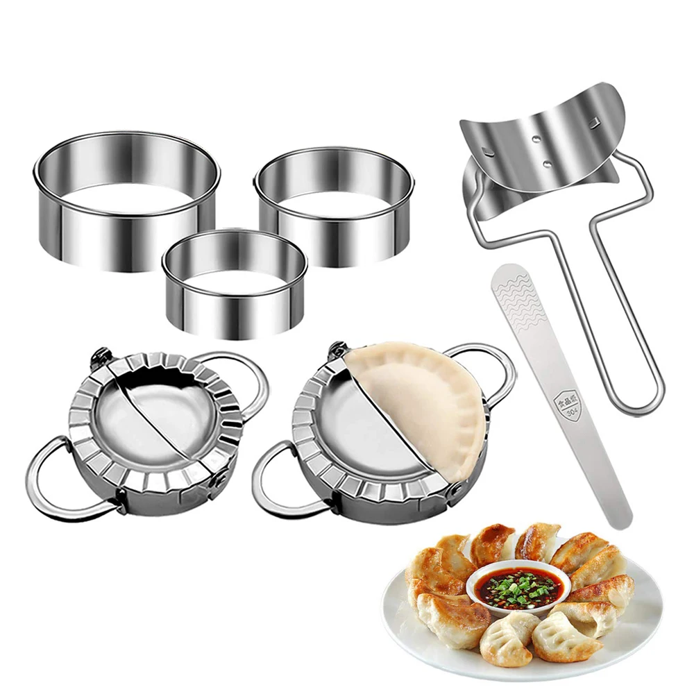 Gyoza Dumpling Maker - Forma do pierogów ze stali nierdzewnej