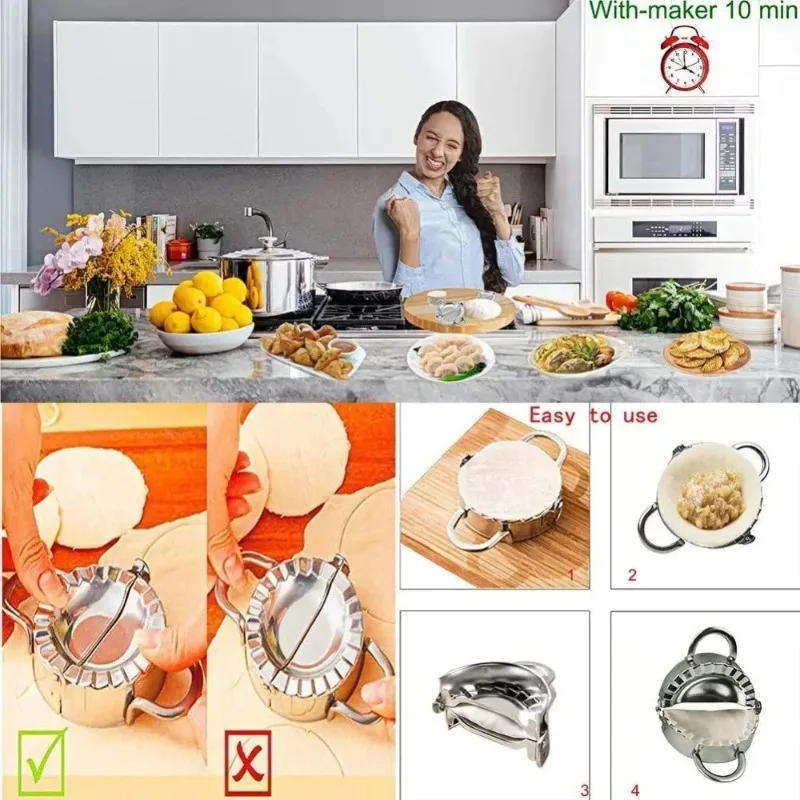 Forma do pierogów ze stali nie – Gyoza Dumpling Maker recenzja i cena